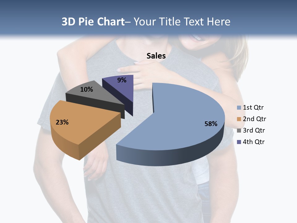 Lover Healthy Caucasian PowerPoint Template