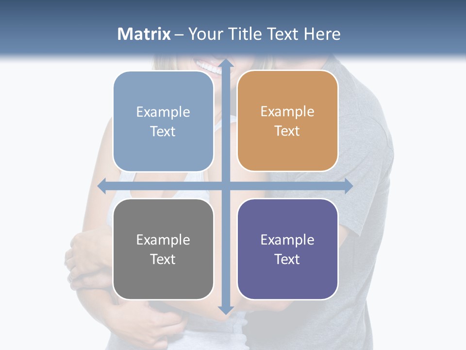 Full Length Young Happiness PowerPoint Template