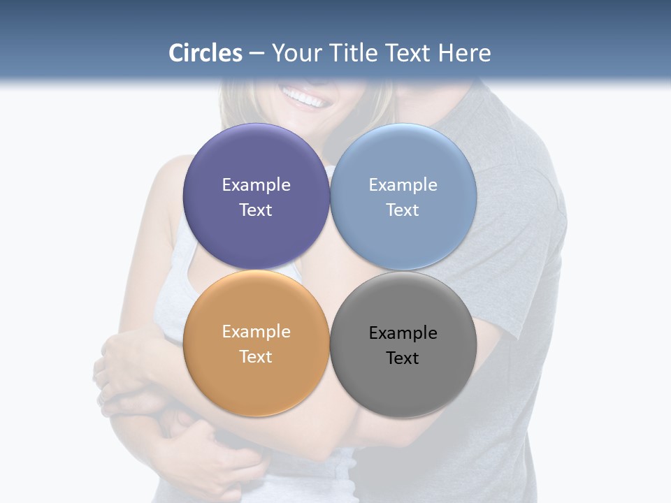 Full Length Young Happiness PowerPoint Template