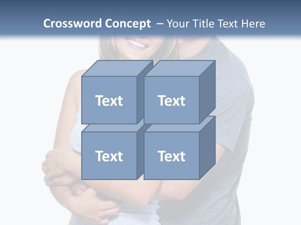 Full Length Young Happiness PowerPoint Template