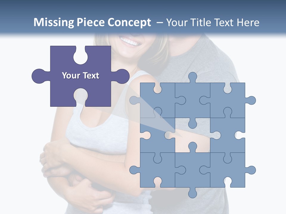 Full Length Young Happiness PowerPoint Template