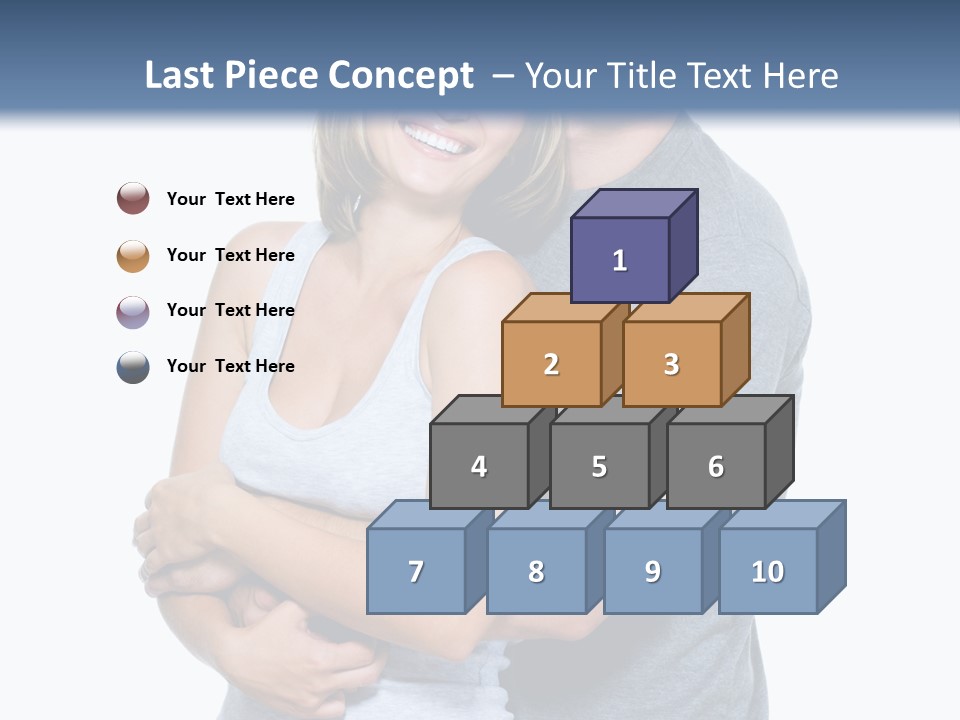 Full Length Young Happiness PowerPoint Template