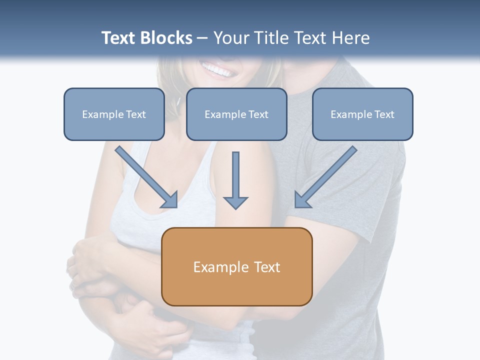 Full Length Young Happiness PowerPoint Template