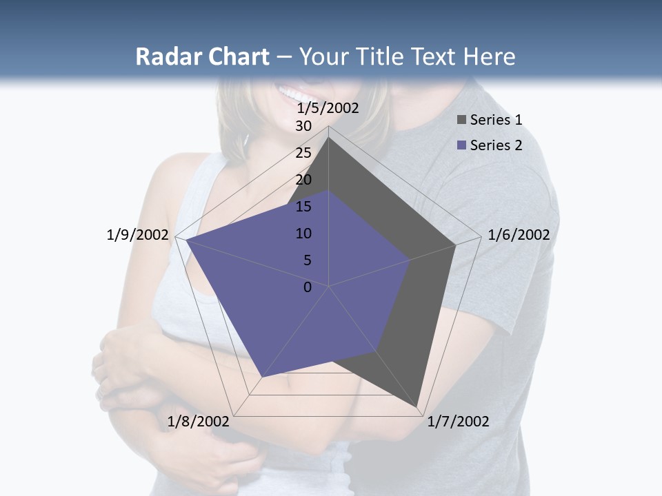 Full Length Young Happiness PowerPoint Template