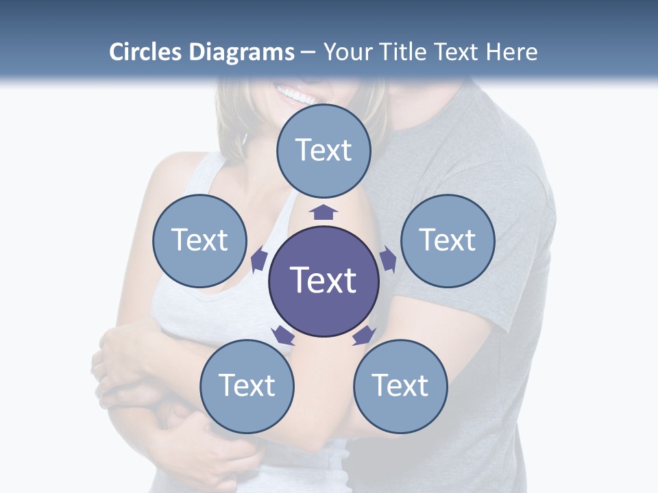 Full Length Young Happiness PowerPoint Template