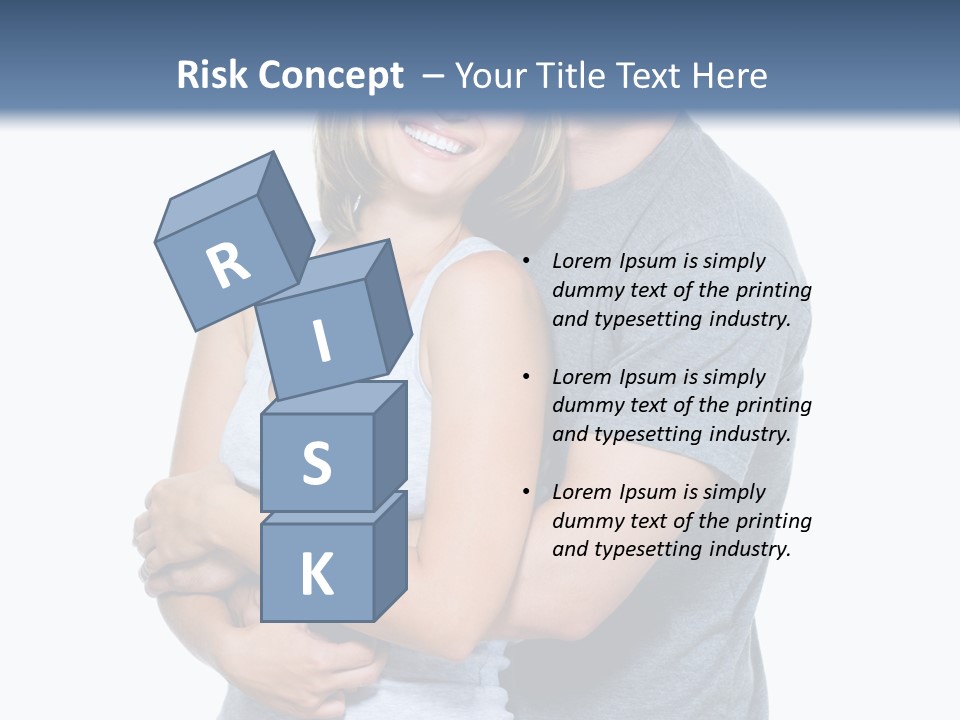 Full Length Young Happiness PowerPoint Template