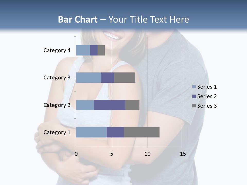 Full Length Young Happiness PowerPoint Template