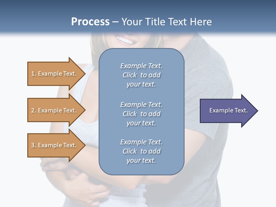 Full Length Young Happiness PowerPoint Template