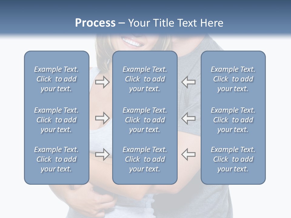 Full Length Young Happiness PowerPoint Template