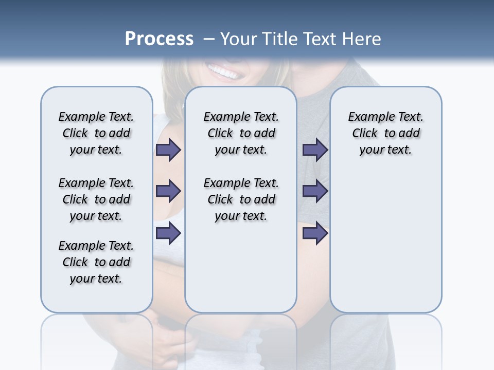 Full Length Young Happiness PowerPoint Template