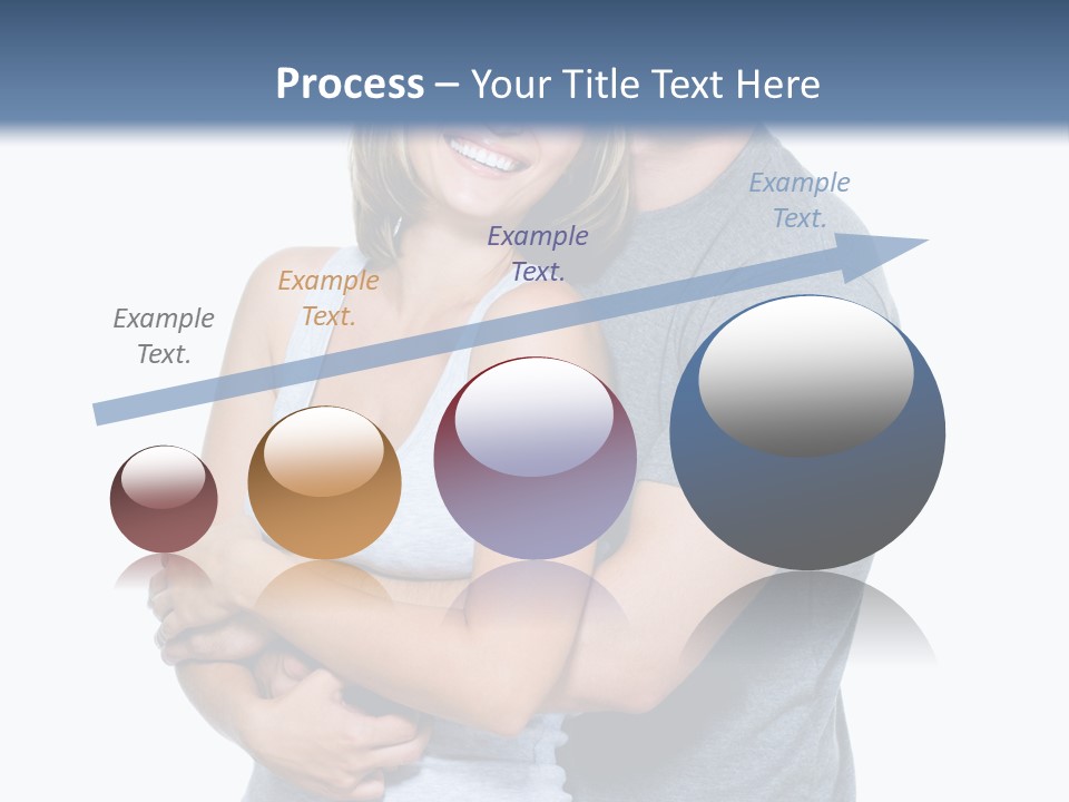 Full Length Young Happiness PowerPoint Template