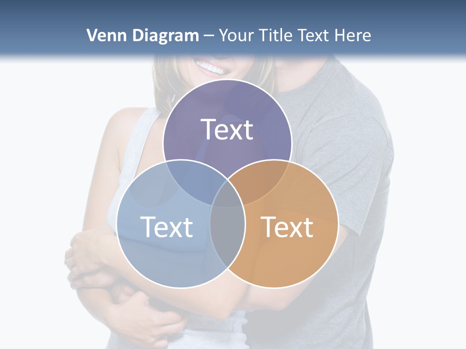 Full Length Young Happiness PowerPoint Template