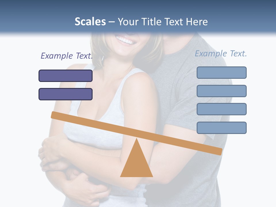 Full Length Young Happiness PowerPoint Template