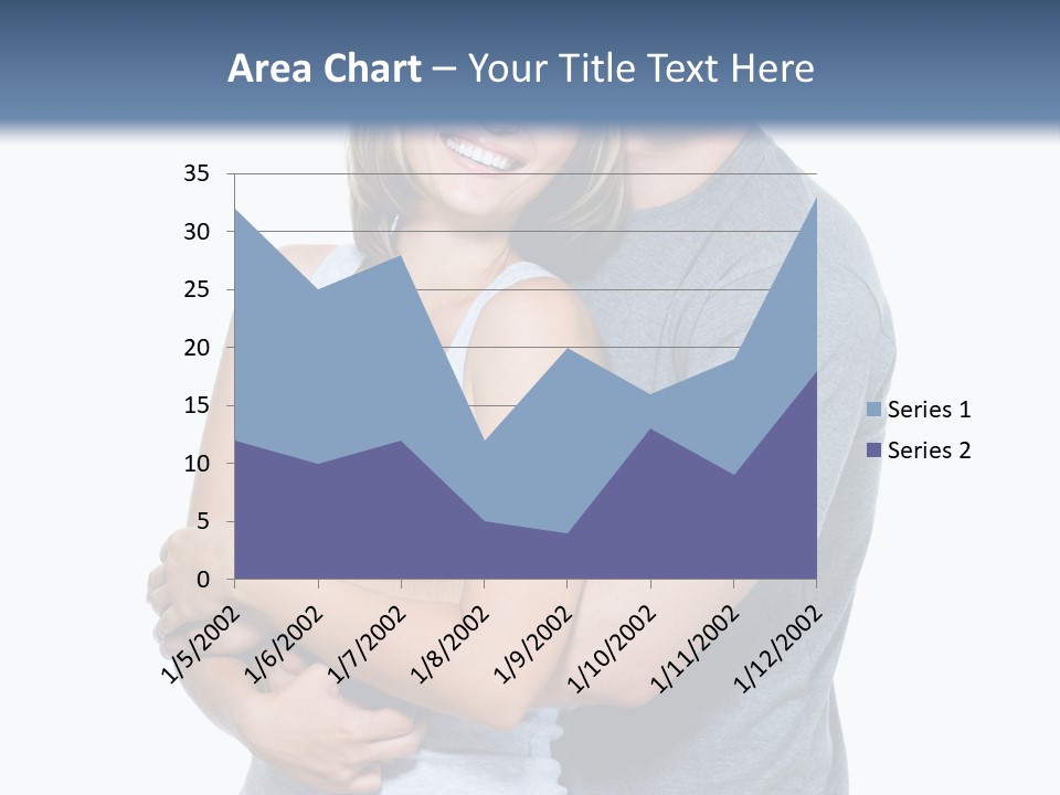 Full Length Young Happiness PowerPoint Template
