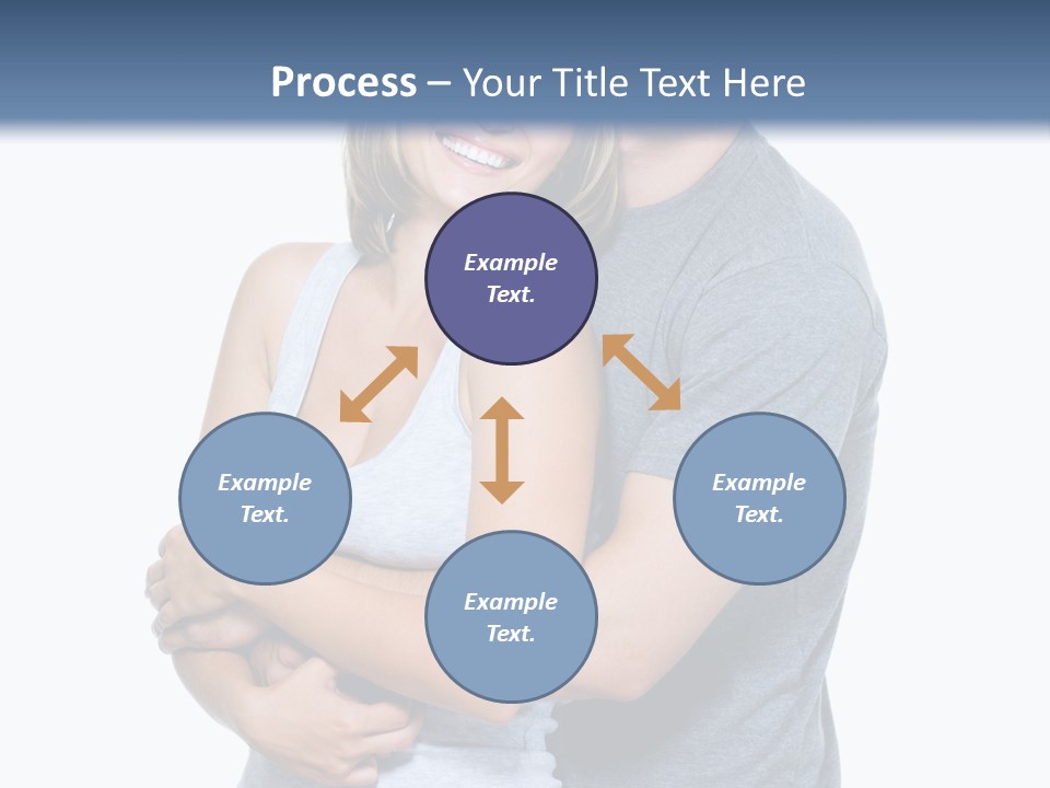 Full Length Young Happiness PowerPoint Template