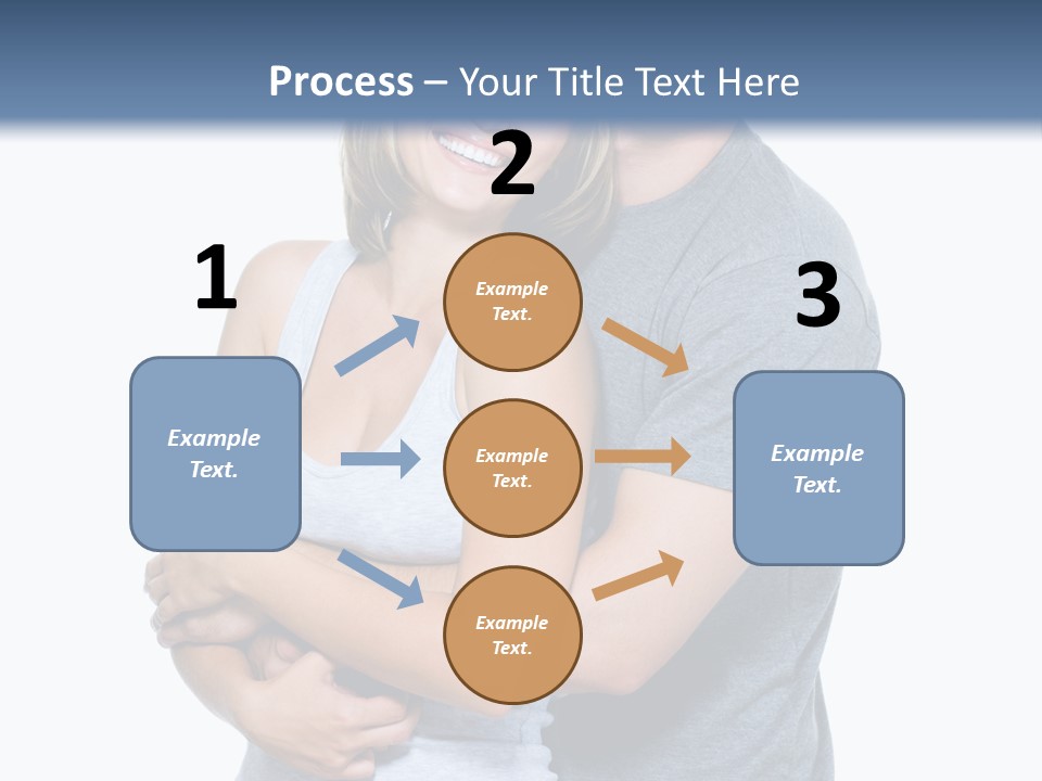 Full Length Young Happiness PowerPoint Template
