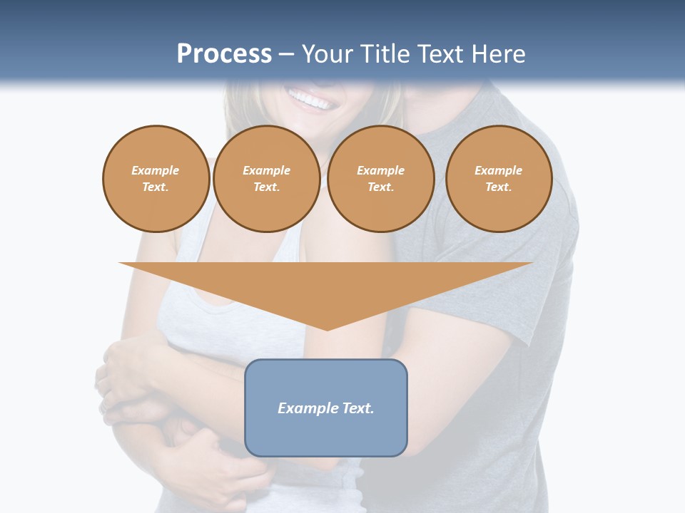 Full Length Young Happiness PowerPoint Template