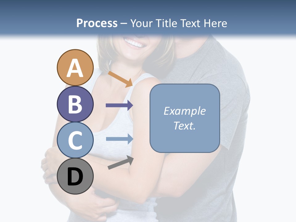 Full Length Young Happiness PowerPoint Template