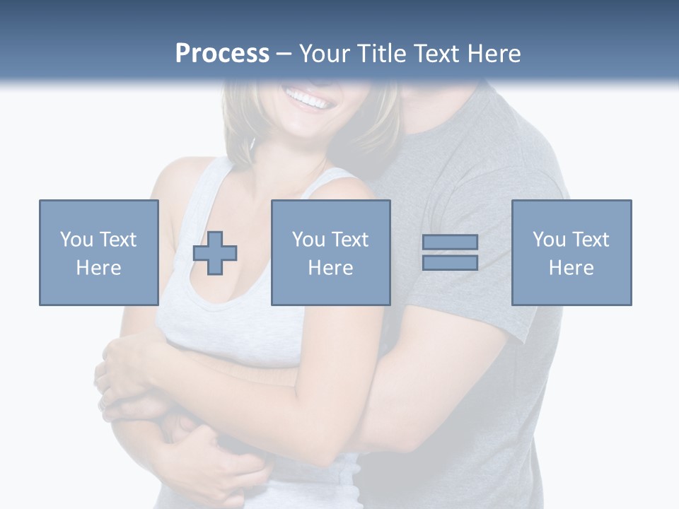 Full Length Young Happiness PowerPoint Template
