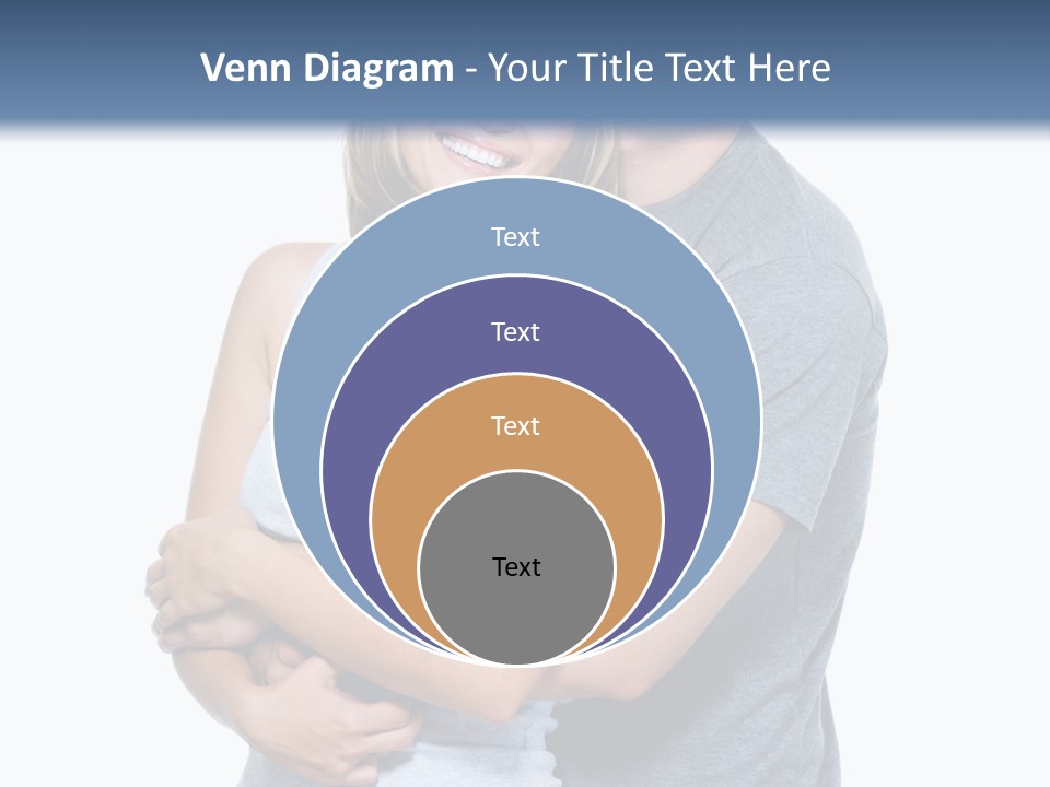Full Length Young Happiness PowerPoint Template