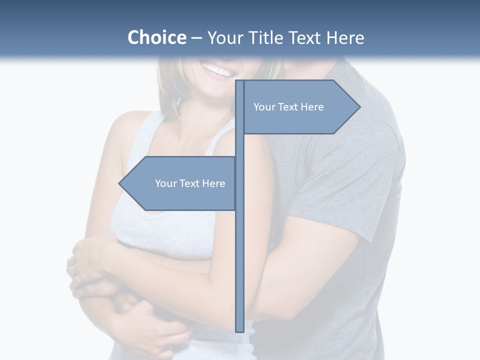 Full Length Young Happiness PowerPoint Template