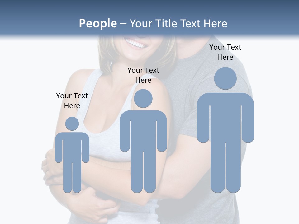 Full Length Young Happiness PowerPoint Template