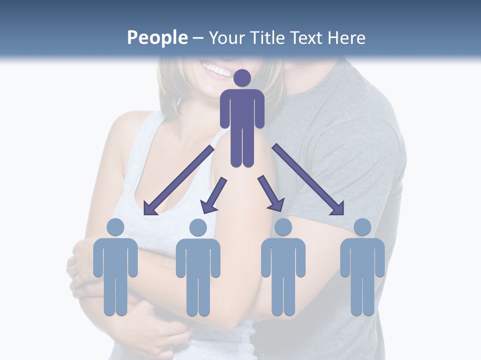 Full Length Young Happiness PowerPoint Template