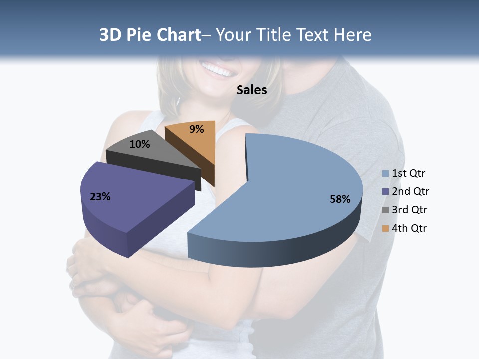 Full Length Young Happiness PowerPoint Template