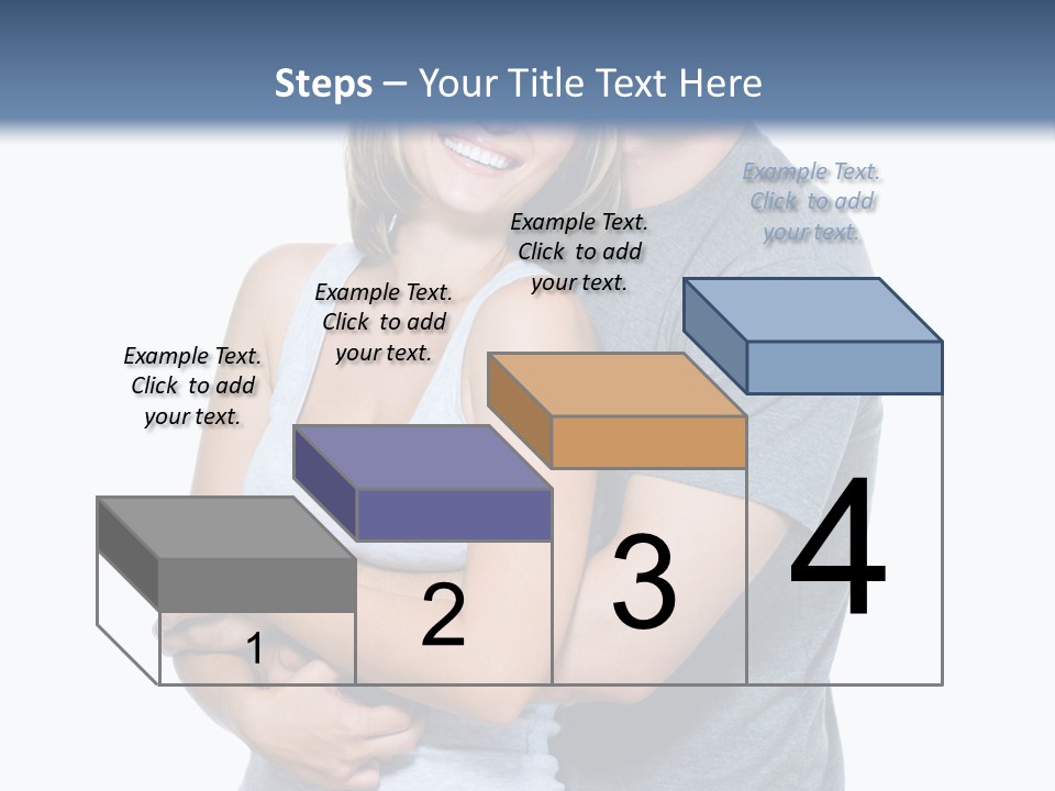 Full Length Young Happiness PowerPoint Template