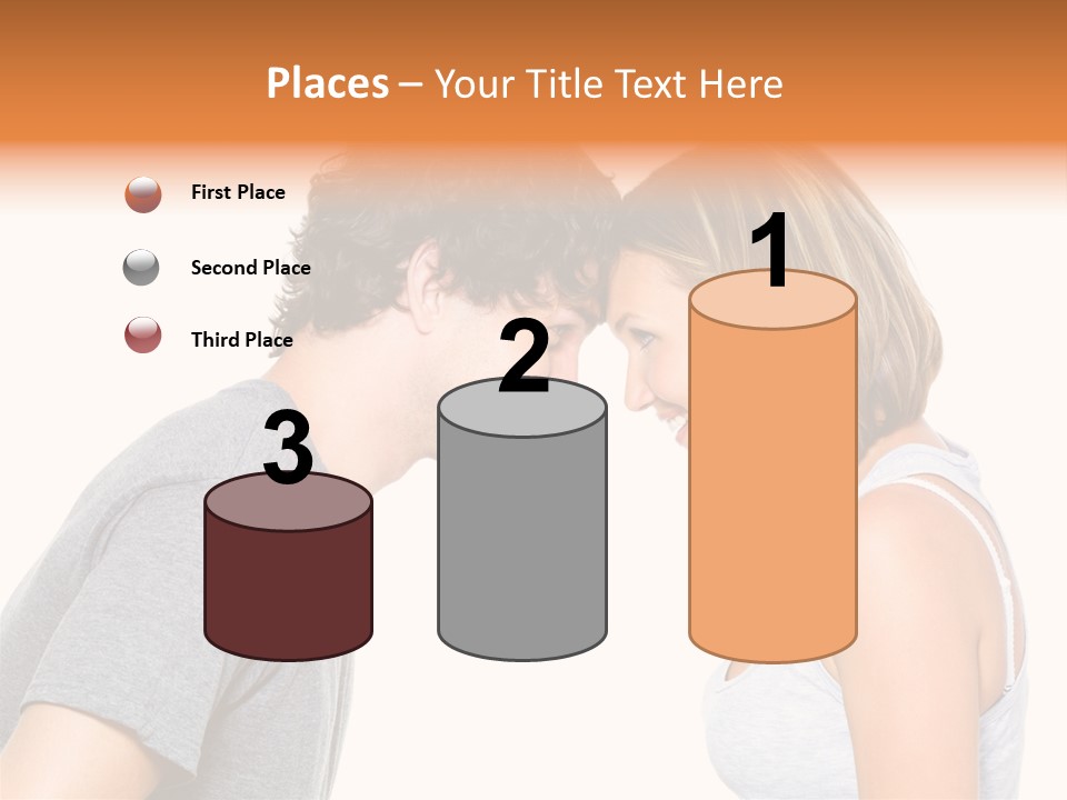 Face Date Happiness PowerPoint Template
