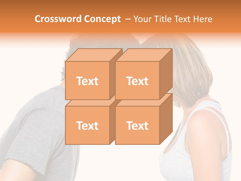 Face Date Happiness PowerPoint Template