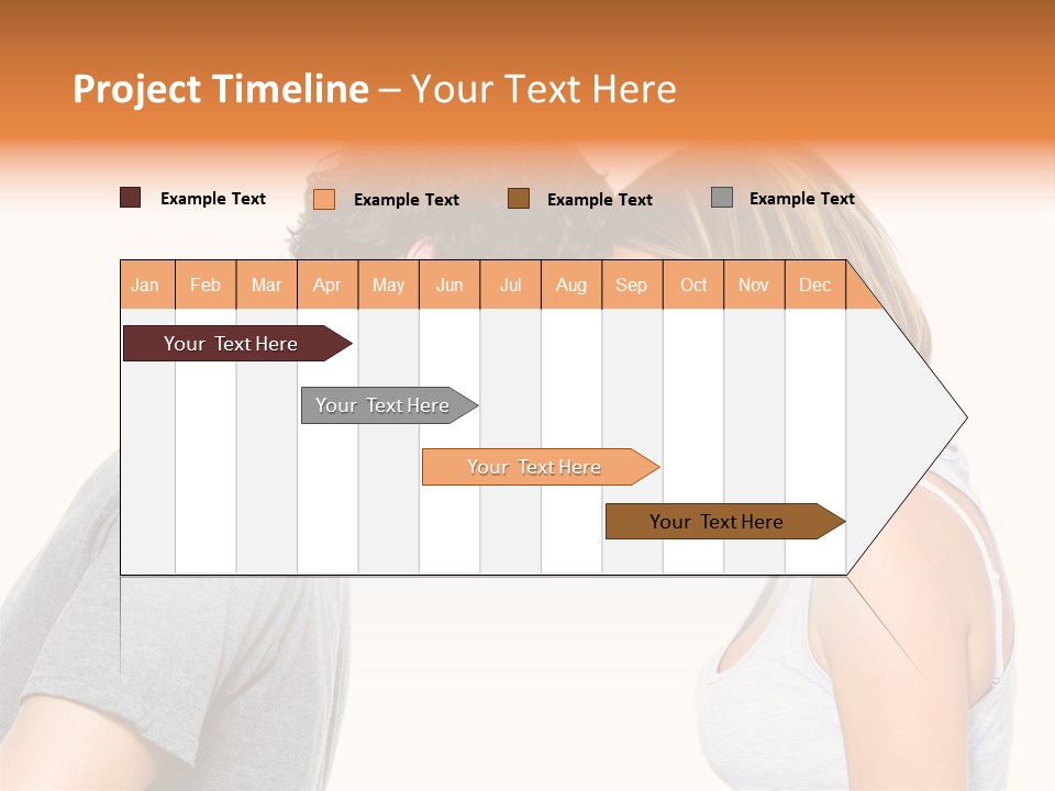Face Date Happiness PowerPoint Template