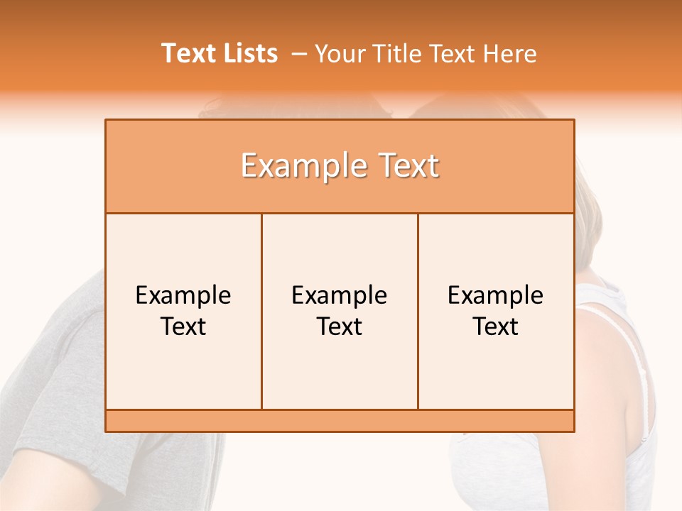 Face Date Happiness PowerPoint Template