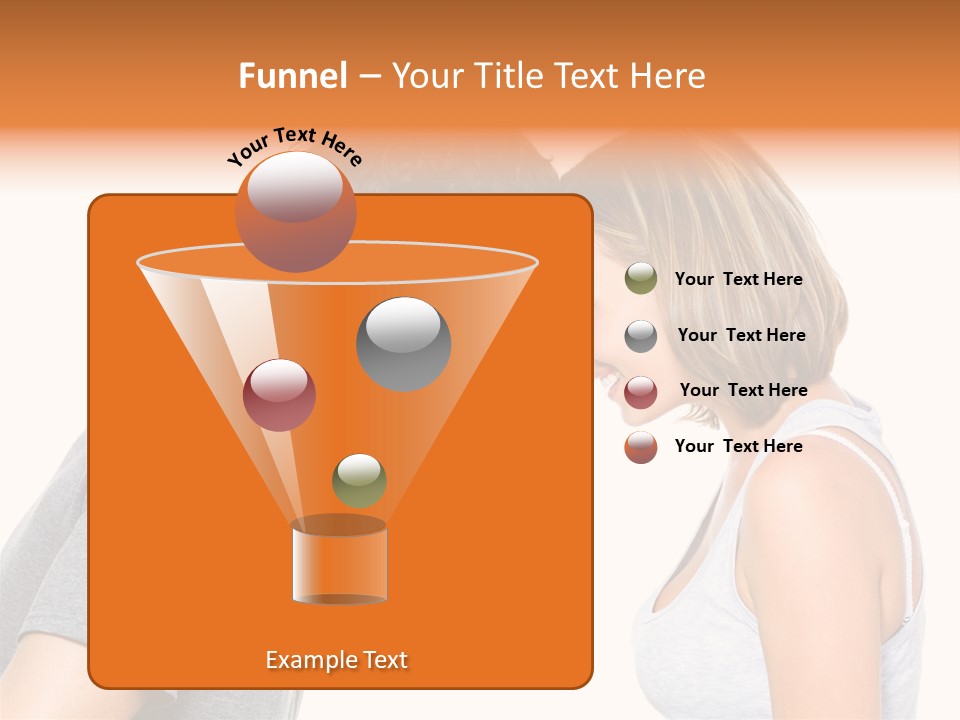 Face Date Happiness PowerPoint Template