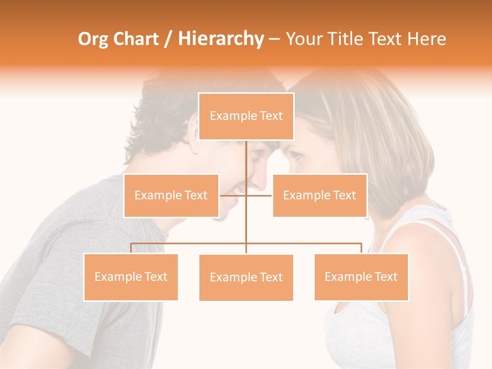 Face Date Happiness PowerPoint Template