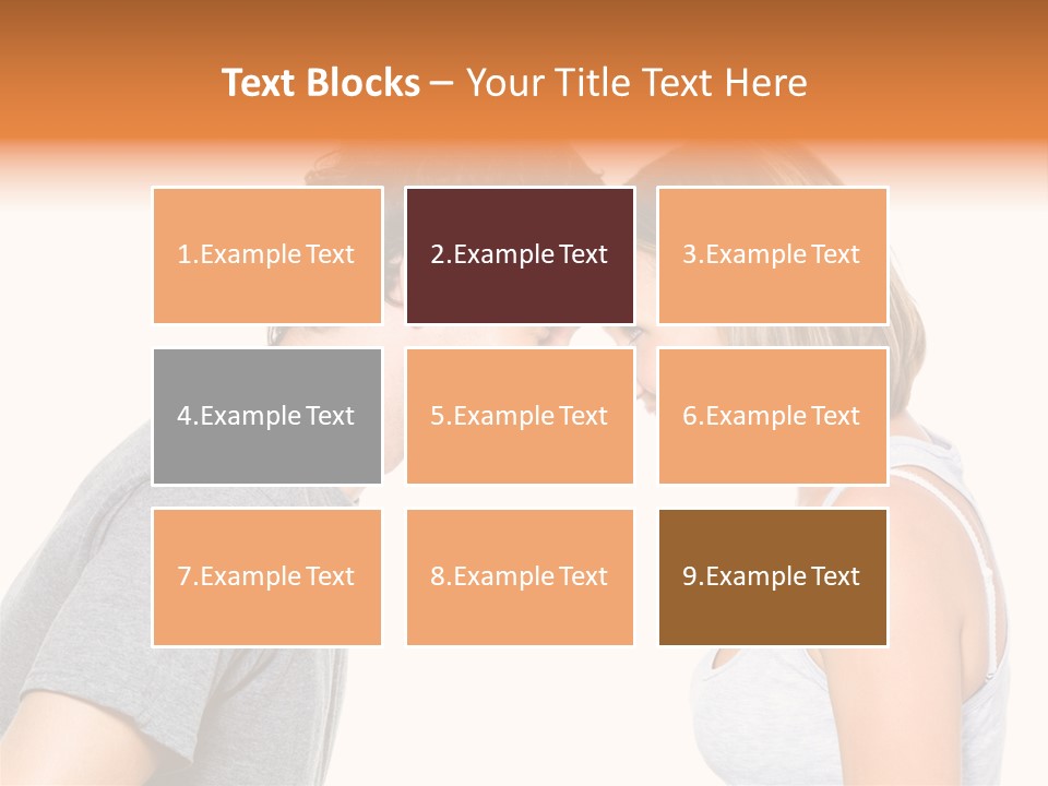Face Date Happiness PowerPoint Template
