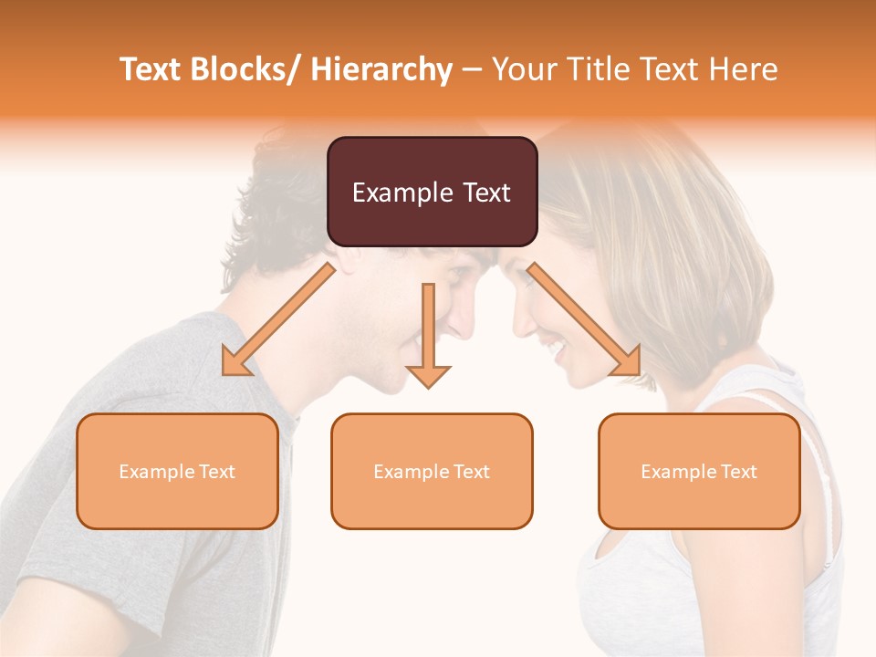 Face Date Happiness PowerPoint Template