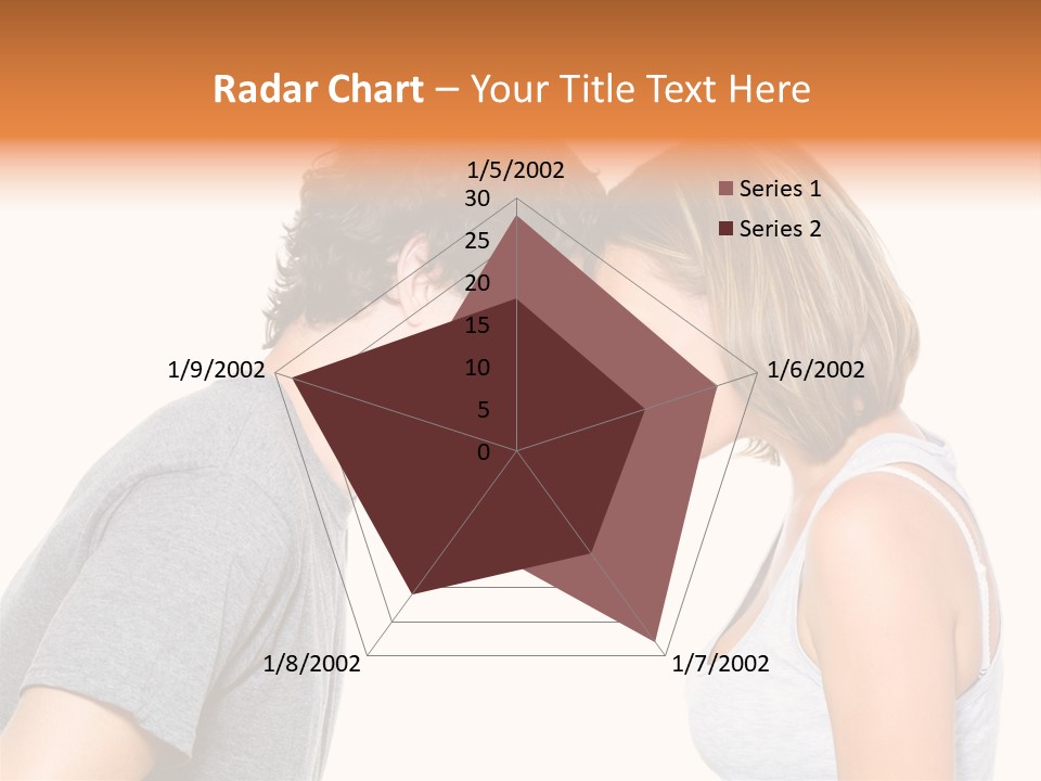 Face Date Happiness PowerPoint Template