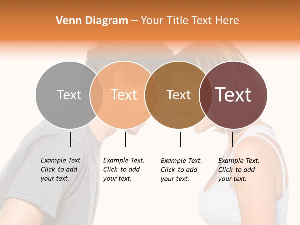 Face Date Happiness PowerPoint Template