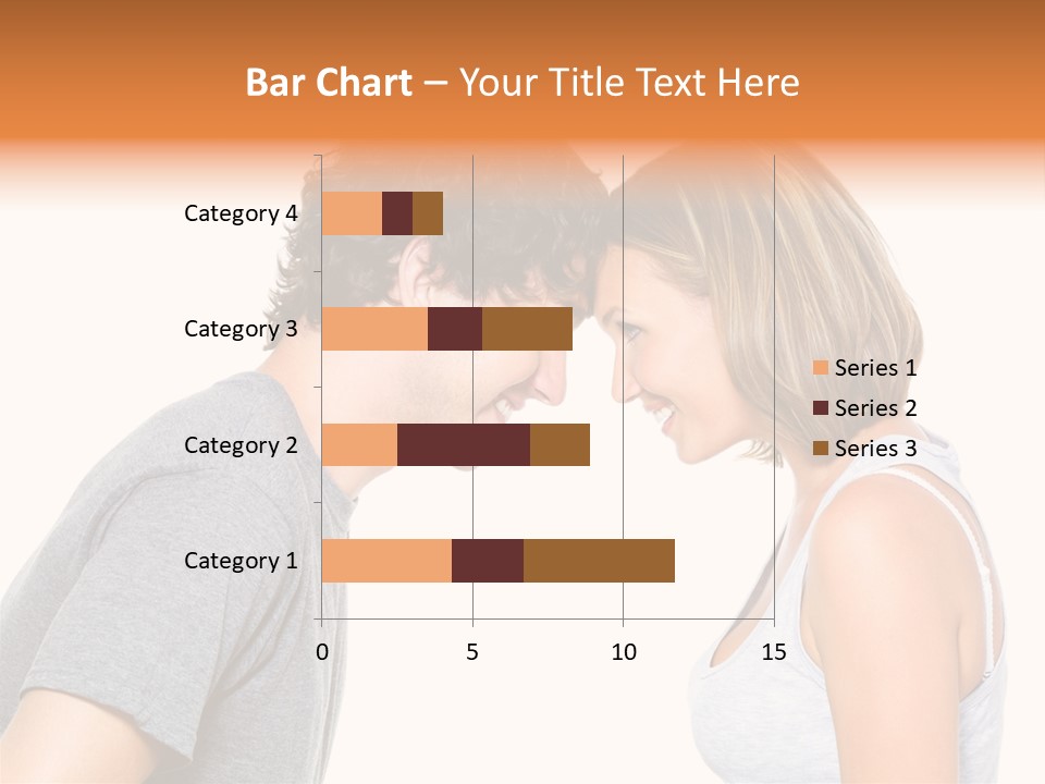 Face Date Happiness PowerPoint Template