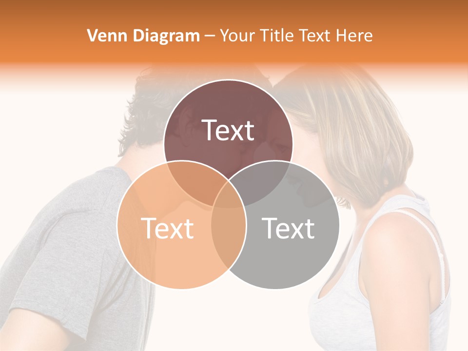 Face Date Happiness PowerPoint Template