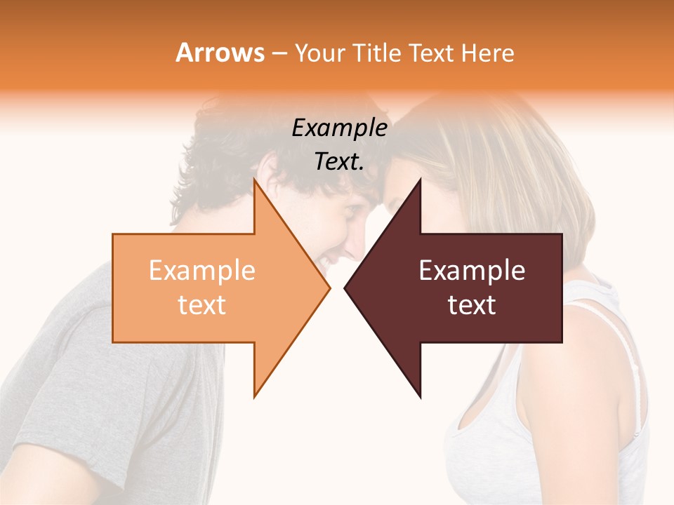 Face Date Happiness PowerPoint Template
