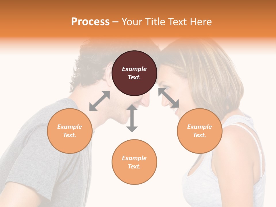 Face Date Happiness PowerPoint Template