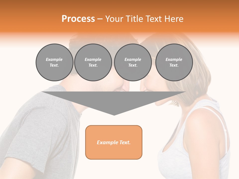 Face Date Happiness PowerPoint Template