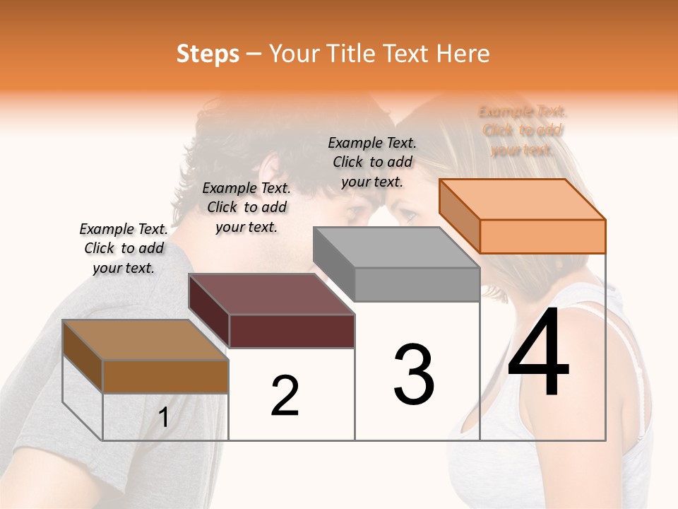 Face Date Happiness PowerPoint Template