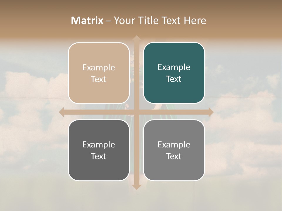 Retro Sky Design PowerPoint Template