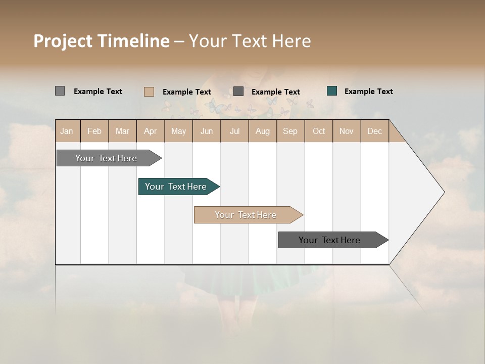 Retro Sky Design PowerPoint Template