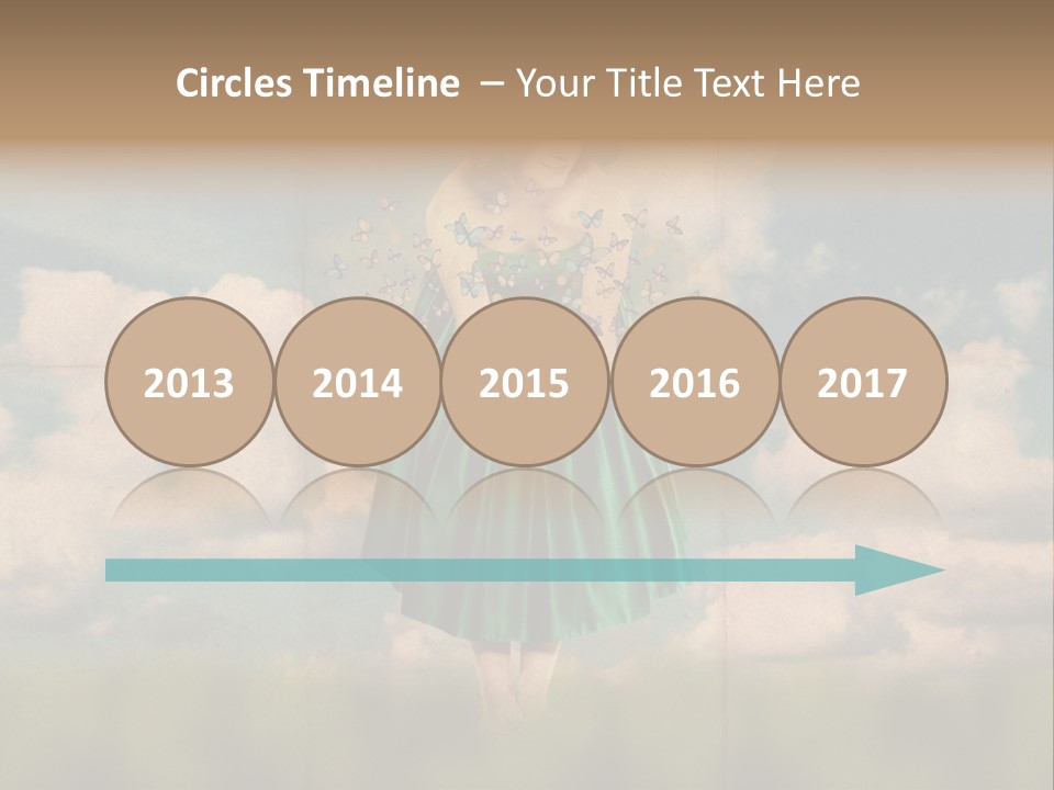 Retro Sky Design PowerPoint Template