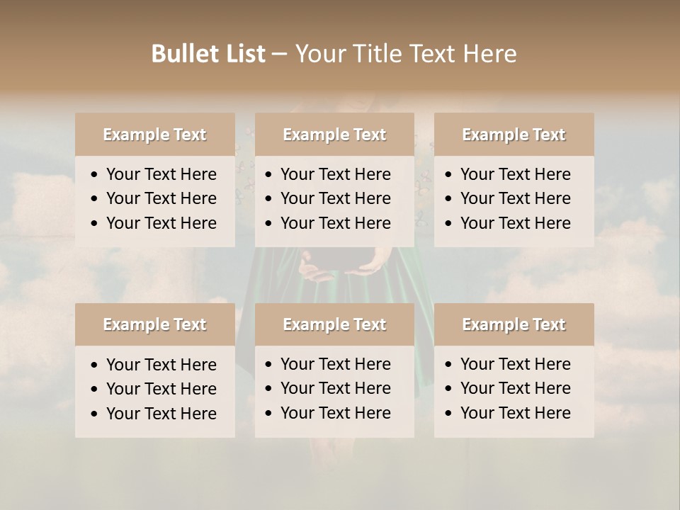 Retro Sky Design PowerPoint Template