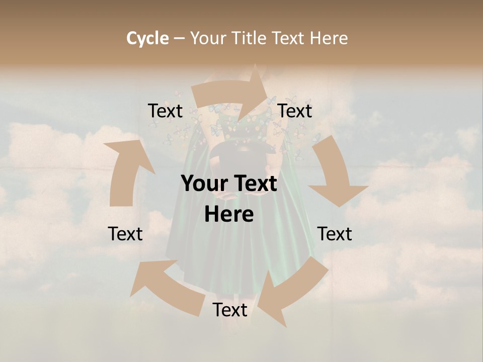 Retro Sky Design PowerPoint Template